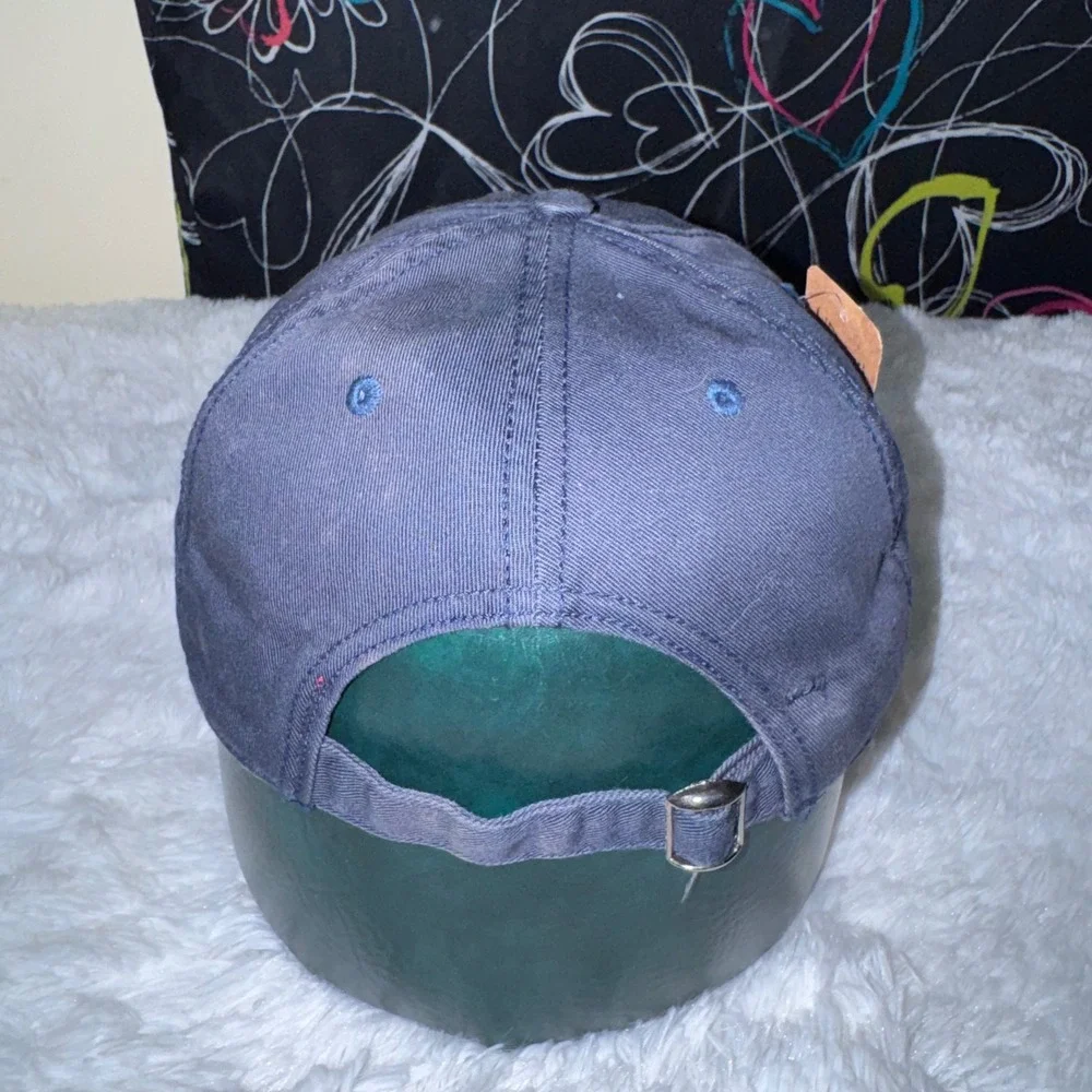 Cobra Caps Hat Mens OS Navy Blue Excellent Notre Dame Irish FD PD Adjustable